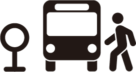 お近くの乗降場所で乗車
